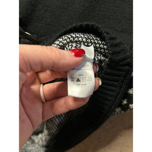 Venus Sweater Dress Women's Medium Belted Turtleneck Academia Preppy - Picture 6 of 7